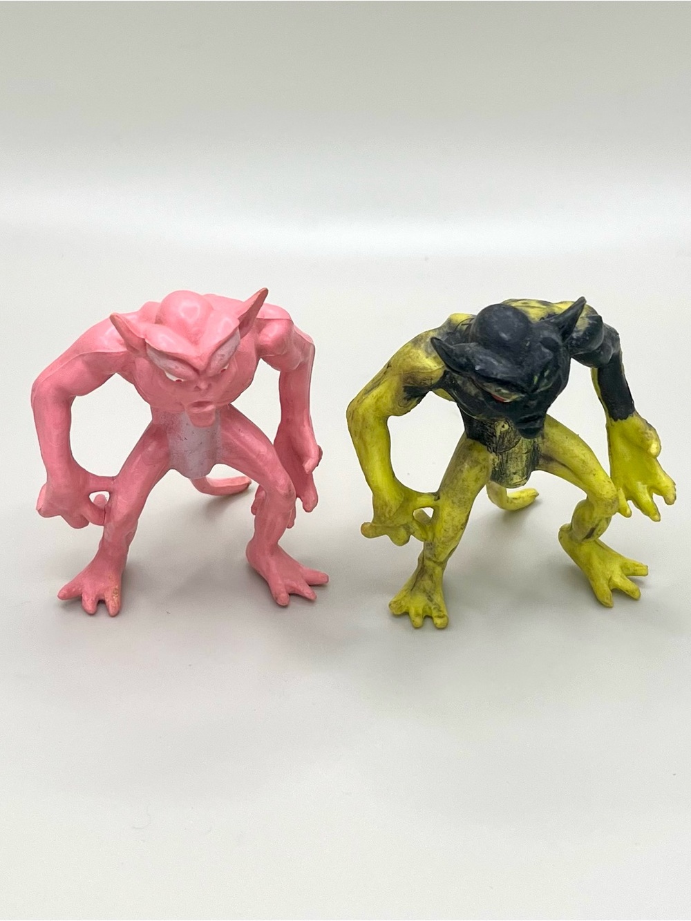 VTG 1983 Galoob Blackstar Pink & Green Alien Demon Overlord Companion Set Of 2